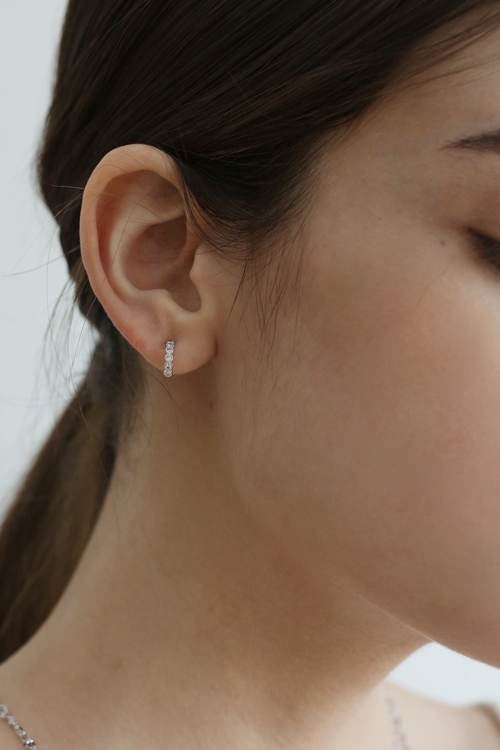 connect cubic earring E028