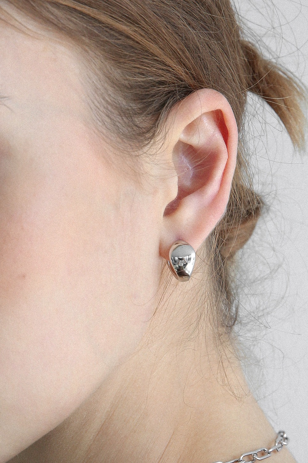 volume ring earring E035