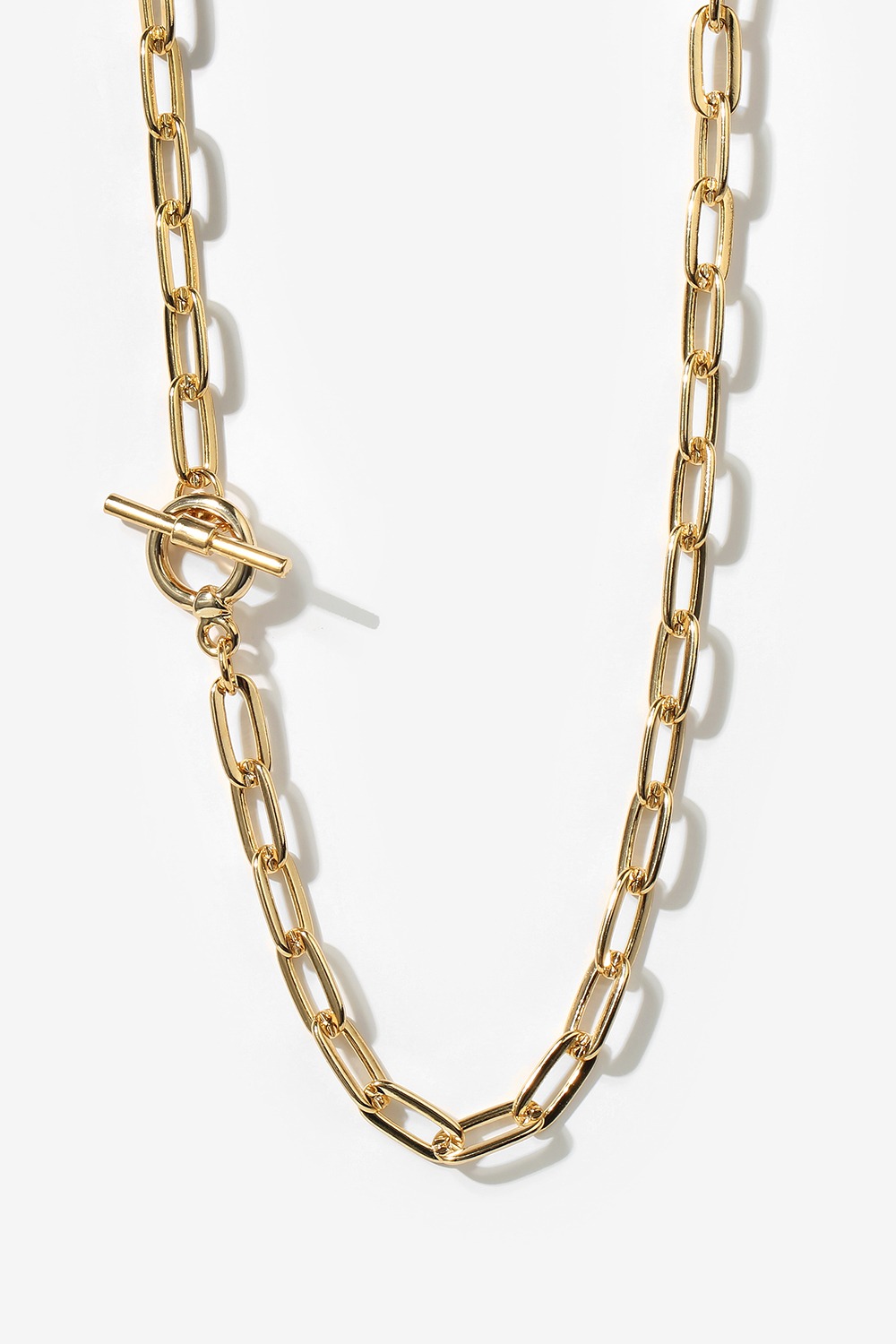 square chain necklace N002